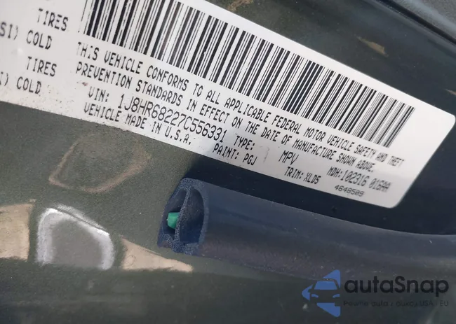 1J8HR68227C556331: 43822299