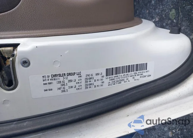 2C4RC1BG4CR303551: 43822306