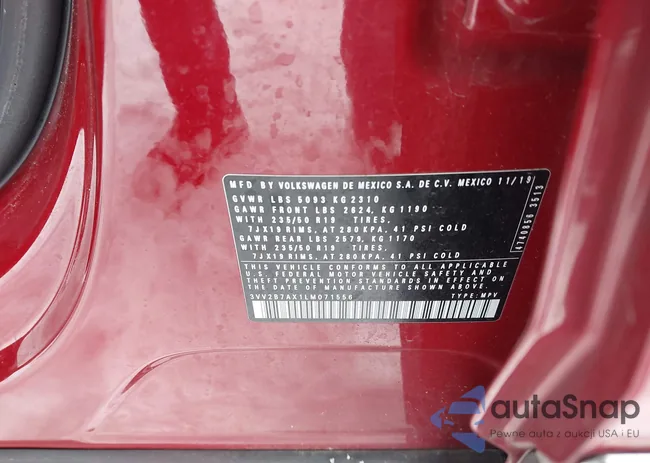 3VV2B7AX1LM071556: 43823395