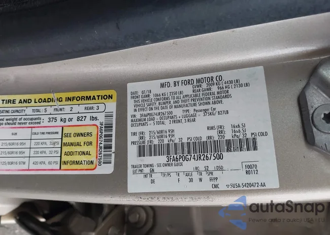 3FA6P0G74JR267500: 43824211