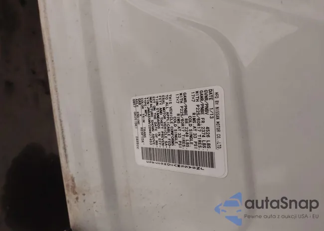 JN8AS5MV2DW627453: 43824997