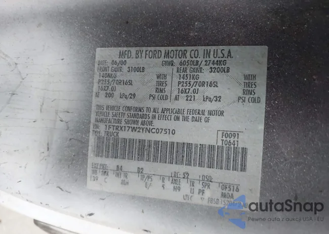 2FTRX17W23CA06253: 43825036