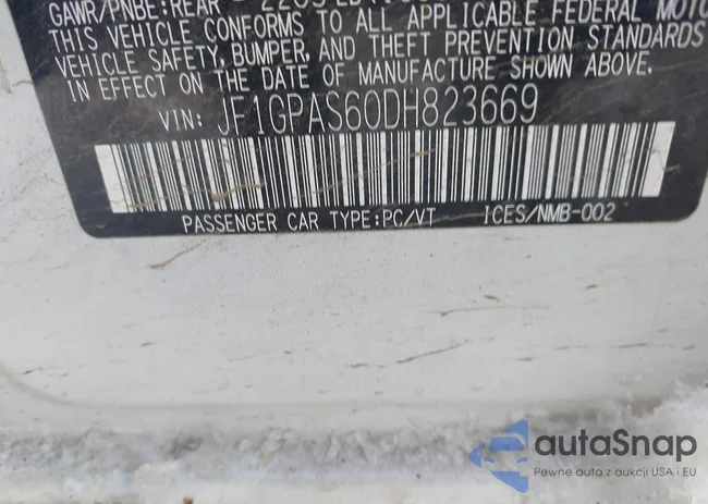 JF1GPAS60DH823669: 43825055