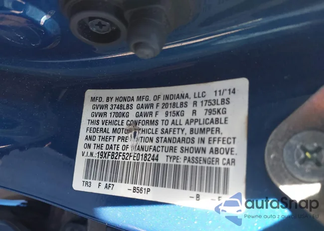 19XFB2F52FE018244: 43825112