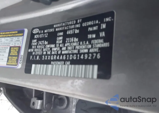 5XXGR4A61DG149276: 43825171