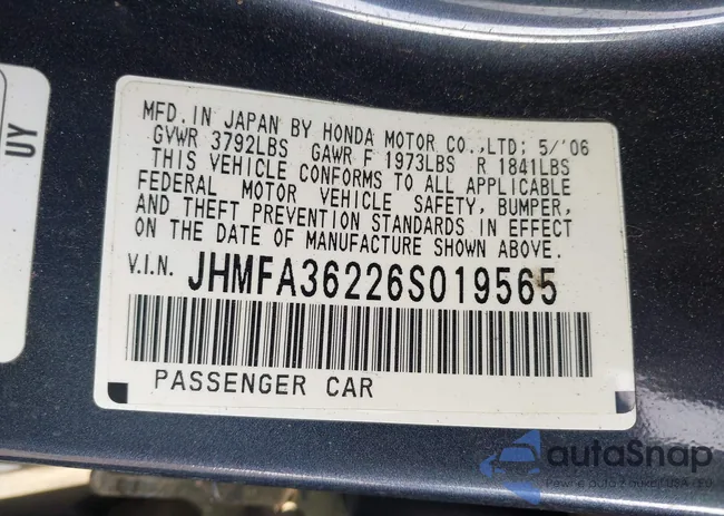 JHMFA36226S019565: 43825188