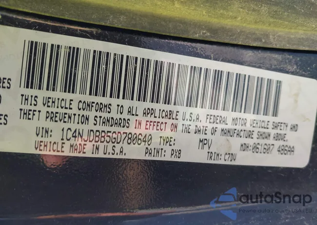 1C4NJDBB5GD780640: 43825270