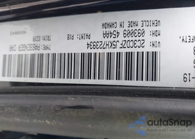 2C3CDZFJ5KH723934: 43824807