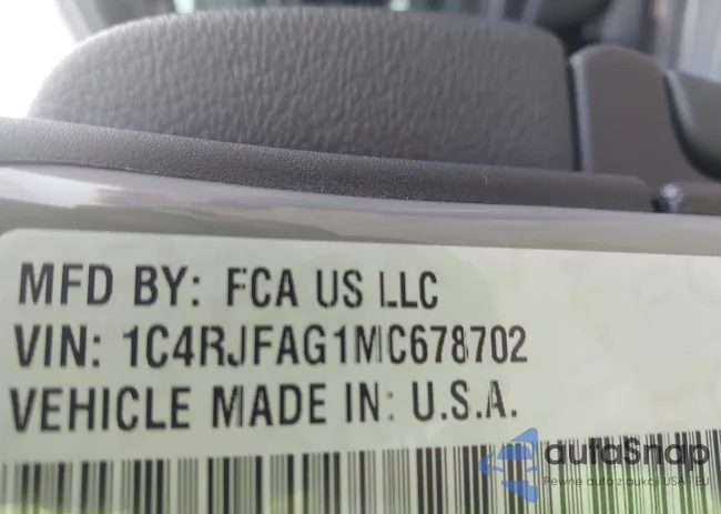 1C4RJFAG1MC678702: 43824832