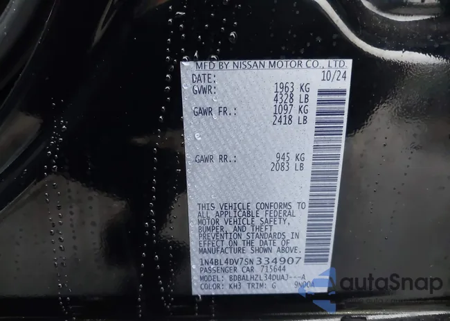 1N4BL4DV7SN334907: 43824873