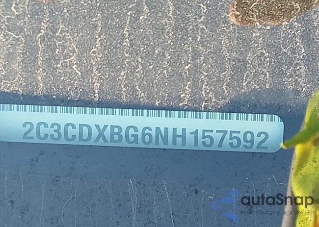 2C3CDXBG6NH157592: 43826000