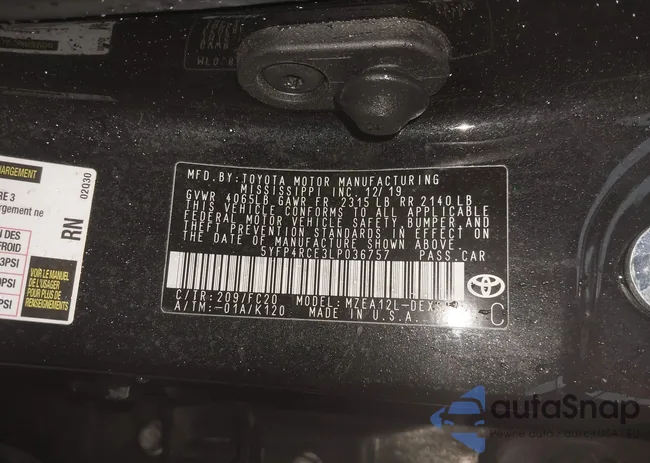 5YFP4RCE3LP036757: 43826146