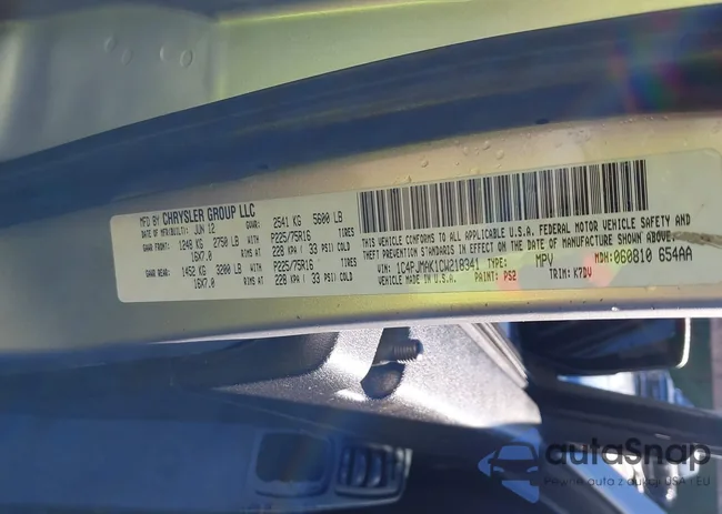 1C4PJMAK1CW218341: 43826197