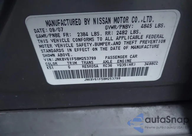 JNKBV61F58M253799: 43826210