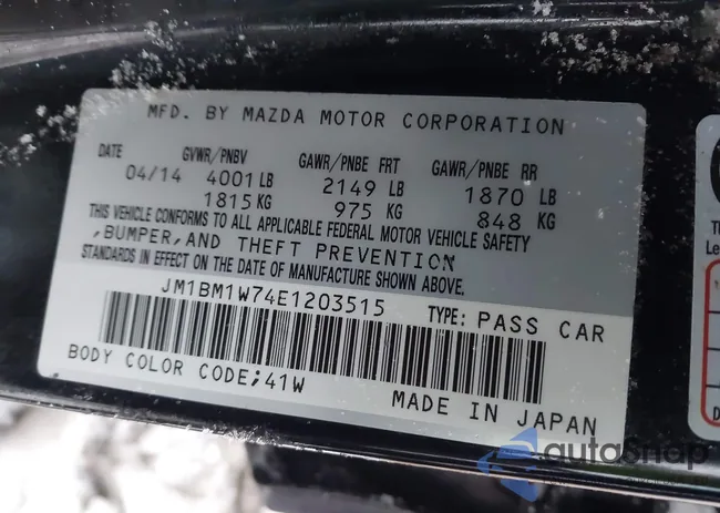 JM1BM1W74E1203515: 43826414