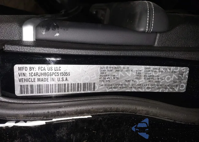 1C4RJHBG6PC515056: 43825746