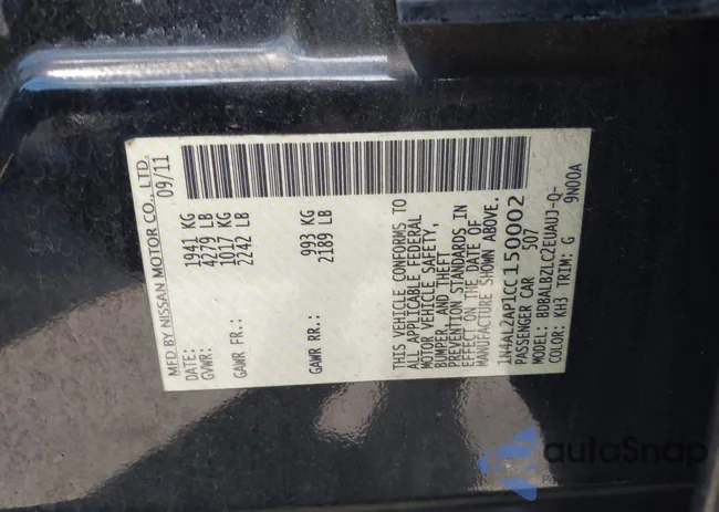 1N4AL2AP1CC150002: 43825908