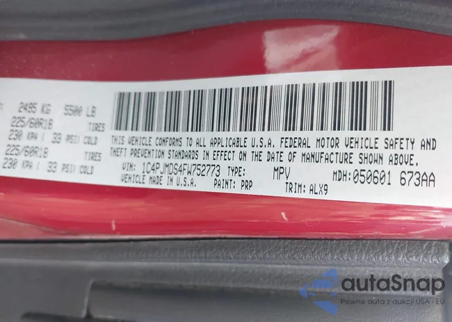 1C4PJMDS4FW752773: 43826562