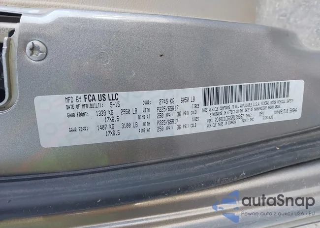 2C4RC1CG2GR129287: 43826636