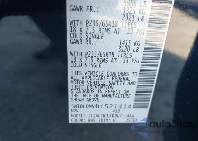 5N1DL0MN4LC521414: 43826655