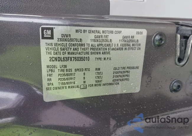 2CNDL63FX76035010: 43828006