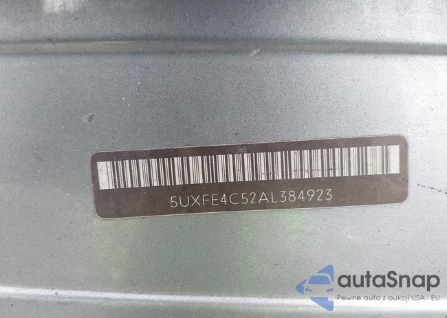 5UXFE4C52AL384923: 43828295