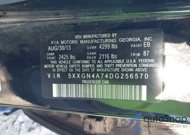 5XXGN4A74DG256570: 43828425