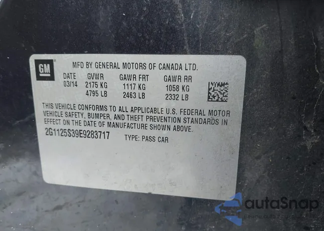 2G1125S39E9283717: 43827588