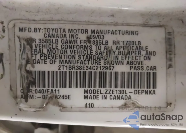 2T1BR38E34C212967: 43829052