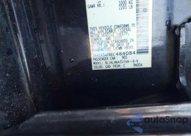 1N4AA5AP8EC484084: 43829945