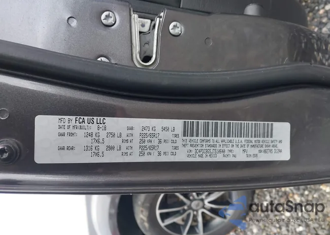 3C4PDCBG5JT510640: 43829534