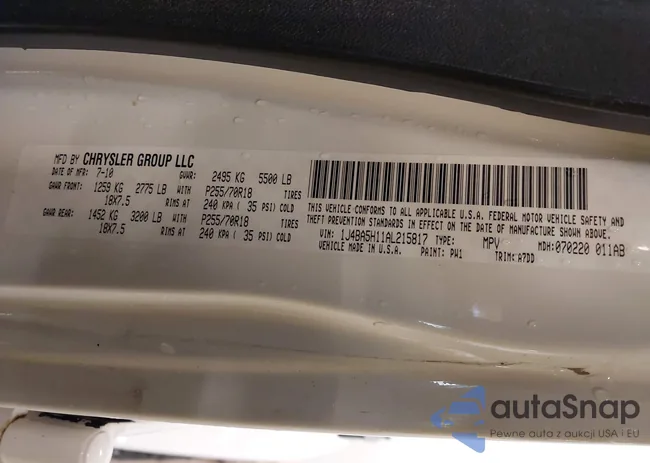 1J4BA5H11AL215817: 43830991