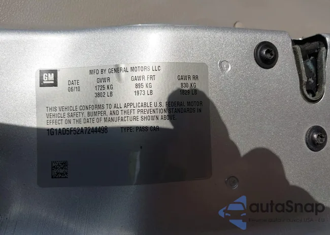 1G1AD5F52A7244498: 43831452