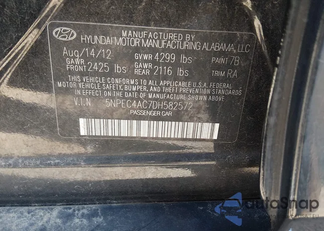 5NPEC4AC7DH582572: 43830577