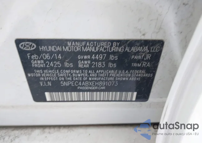 5NPEC4ABXEH891073: 43830603