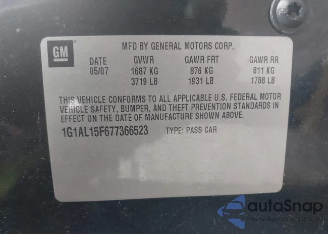 1G1AL12F057601984: 43830754