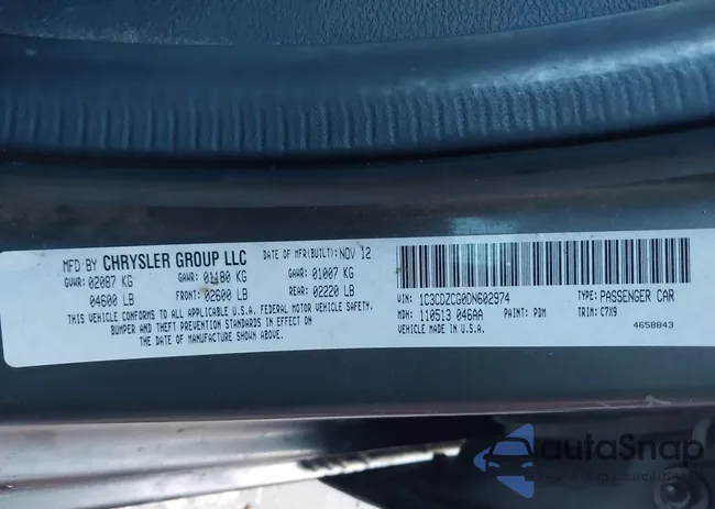 1C3CDZCG0DN602974: 43830885