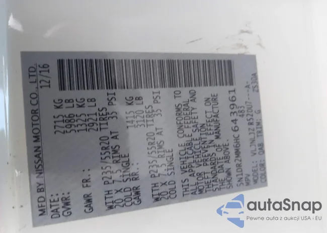 5N1DR2MM6HC643961: 43832076