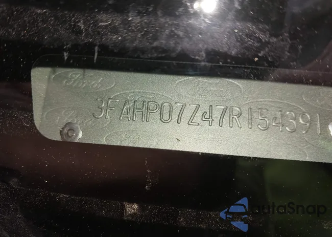 3FAHP07Z47R154391: 43832202