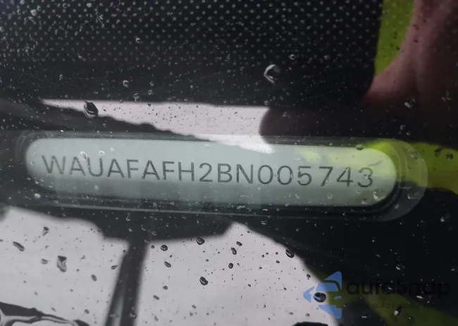 WAUAFAFH2BN005743: 43832329