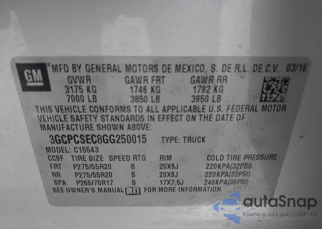 3GCPCSEC8GG250015: 43831543