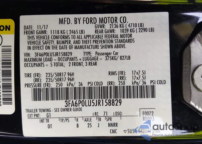 3FA6P0LU5JR158829: 43832921