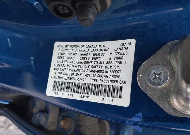 2HGFB2F85EH557441: 43833051