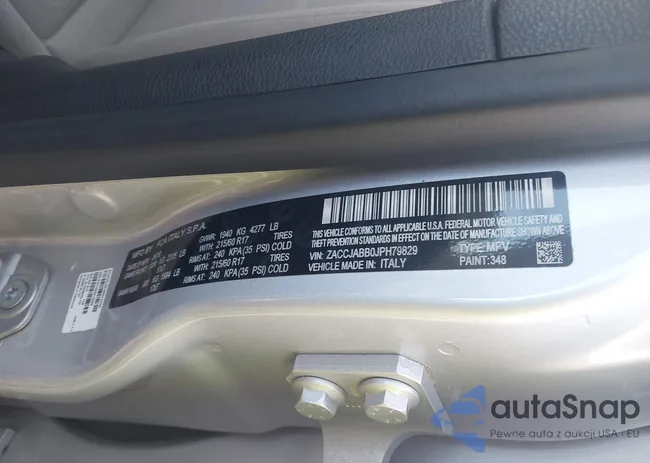 ZACCJABB0JPH79829: 43833488