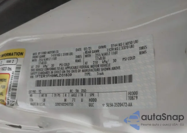 1FTER1FH9MLD31839: 43832596