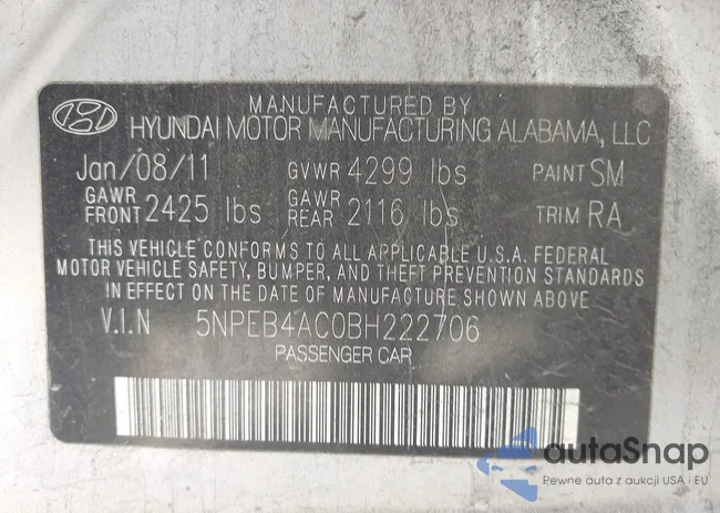 5NPEB4AC0BH222706: 43834129