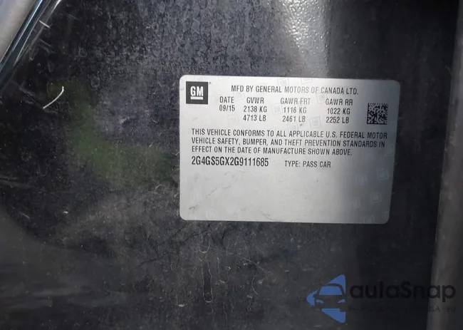 2G4GS5GX2G9111685: 43834359