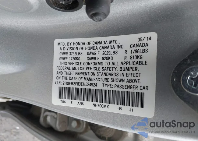 2HGFB2F83EH524924: 43833514