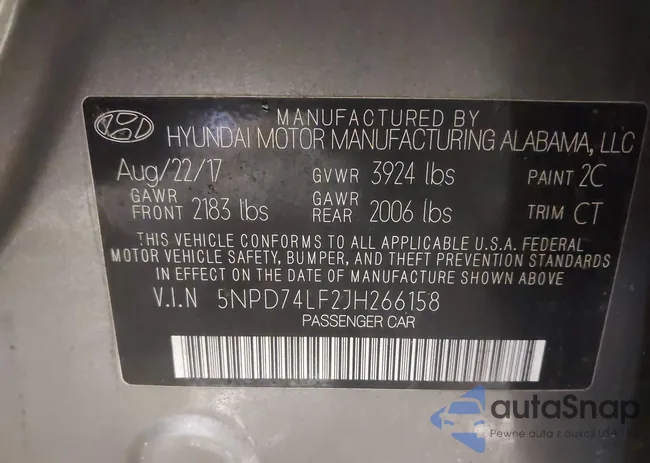 5NPD74LF2JH266158: 43833704