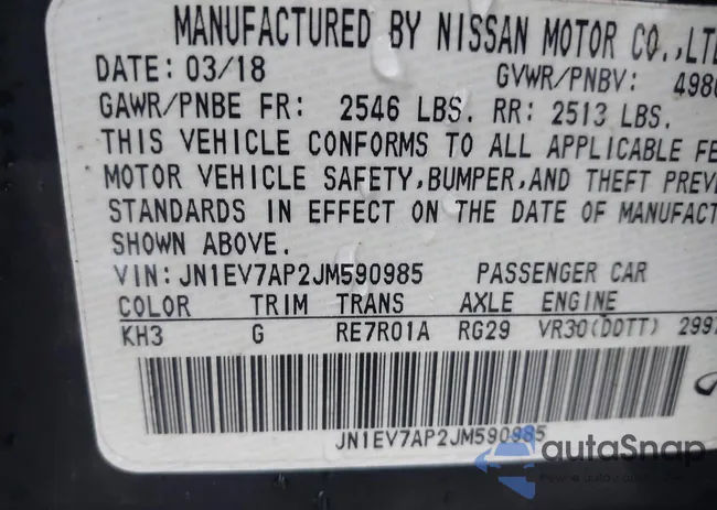 JN1EV7AP2JM590985: 43833725